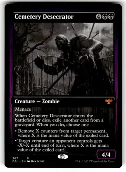 MTG Cemetery Desecrator Innistrad: Double Feature 367 Regular Mythic - Image 1
