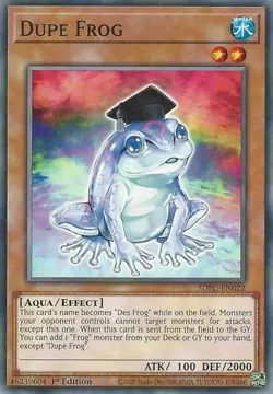 Dupe Frog - SDFC-EN022 - Common - 1st Edition NM Yugioh Structure Deck: Freezing - Image 1
