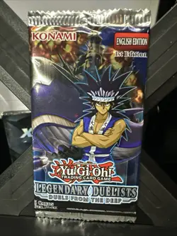 1x YuGiOh Legendary Duelists Duels From The Deep 1st First Edition Booster Pack - Image 1