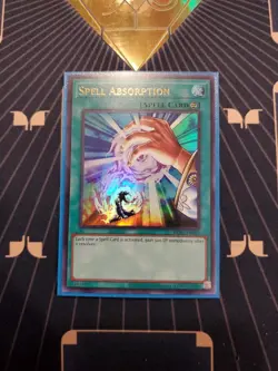 Spell Absorption KC01-EN052 25th Anniversary Ultimate Kaiba Set TCG English - Image 1