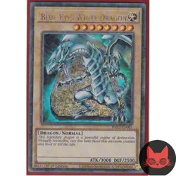 Yugioh Blue-Eyes White Dragon HAC1-EN001 Duel Terminal Rare 1st Edition NM - Image 1