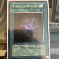 Allure of Darkness PTDN-EN084 UltimateRare 1st Edition Yugioh NM - Image 1