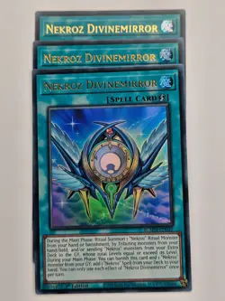 Yu Gi Oh - 3x BLMM-EN027 Nekroz Divinemirror - Ultra Rare - Image 1