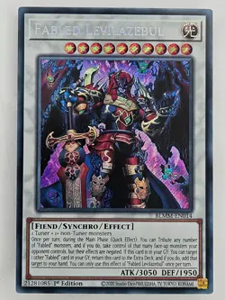 Yu Gi Oh - BLMM-EN014 Fabled Levilazebul - Secret Rare - Image 1