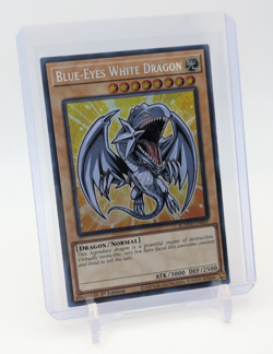 Yu-Gi-Oh! - Blue-Eyes White Dragon - Secret Rare BLMM-EN001 NM - Image 1