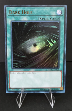 Dark Hole Yugioh Vintage Staple Spell LEHD-ENB21 Ultra Rare 1st Edition NM - Image 1