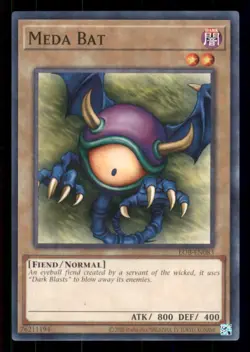 Yugioh Meda Bat #LOB-EN083 Legend of Blue Eyes White Dragon (25th Anni) NM - Image 1