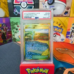 PSA 10 GEM MINT 2019 Pokemon Sun & Moon Hidden Fates Brooklet Hill SV88 - Image 1