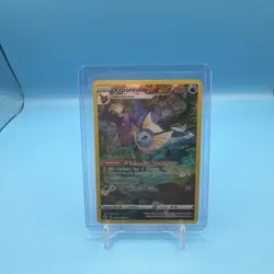 Pokemon TCG Vaporeon TG02/TG30 Brilliant Stars Full Art Trainer Gallery NM-M - Image 1