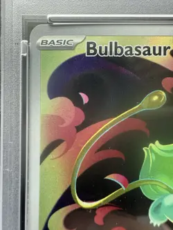 Pokemon Bulbasaur 133 Stamped Enhanced Box Topper Mega Evolution Promo PSA 10 - Image 3