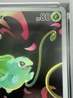 Pokemon Bulbasaur 133 Stamped Enhanced Box Topper Mega Evolution Promo PSA 10 - Image 4