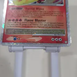 Pokemon Magmortar Lv.X 123/123 Mysterious Treasures Holo Ultra Rare 2007 130HP - Image 2