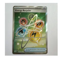 Pokemon TCG Energy Recycler 108/088 Scarlet & Violet Rare Holo Trainer-Item EN - Image 1
