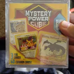 NEW Sealed Pokemon Power Mystery Cube Box. Possible Charizard Foil Base Set! - Image 3