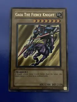 GLOSSY Gaia The Fierce Knight LOB-006 1st Edition - Image 2