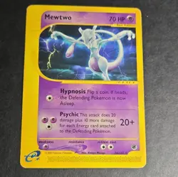 Pokemon TCG Mewtwo Expedition Base Set 056/165 Rare 70 HP English 2002 Card - Image 1