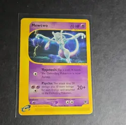 Pokemon TCG Mewtwo Expedition Base Set 056/165 Rare 70 HP English 2002 Card - Image 3