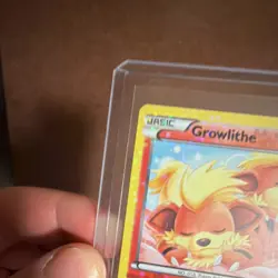 Pokemon Growlithe Reverse Holo Uncommon RC4/RC25 Legendary Treasures (NEAR MINT) - Image 3