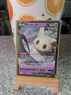 Pokemon Mimikyu V Ultra Rare Full Art Holo 068/172 Brilliant Stars 160 HP - Image 1