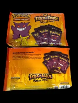 Pokemon Trick or Trade Booster Bundle 40 Mini Packs Sealed Gengar Pikachu Promo - Image 2