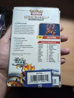 Pokemon TCG Gears Of Fire Theme Deck XY Steam Siege - Factory Sealed New - Image 3