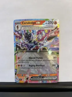 Pokemon Ceruledge ex 036/191 Sv08: Surging Sparks Holo EN - Image 1