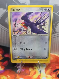 Pokemon TCG Taillow EX Ruby and Sapphire 72/109 Regular Common - Image 1