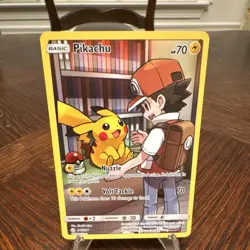 Pokemon TCG Pikachu SWSH020 Black Star Promo Holo 2020 Pack Fresh - Image 1