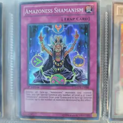 Yu-Gi-Oh! Amazoness Shamanism DREV-EN088 1st Edition Super Rare NM - Image 1