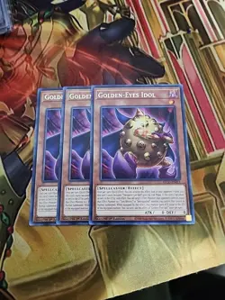 3X Golden-Eyes Idol KICO-EN011 Rare 1st Ed NM Yugioh - Image 1