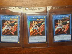 MINT 3X Cyber Angel Benten 1st Edition Prismatic Collector's Rare RA01-EN024 - Image 1