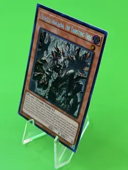 Yu-Gi-Oh Blazing Dominion Princess Dracaena, The Thirsting Tree SR BLZD-EN027 NM - Image 3