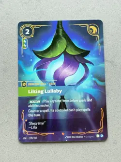 Lilting Lullaby 190/219 Epic Foil - Riftbound Unleashed (UNL) - Image 1