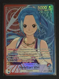 Nefeltari Vivi EB03-001 Alternate Art Leader One Piece EB Heroines Edition MINT - Image 1