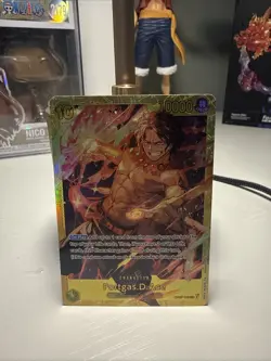 Bandai Portgas D. Ace OP07-119 One Piece CCG Special Foil Full Art 10000 Power - Image 1