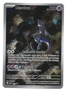 Mewtwo 052 Sv: Scarlet & Violet Black Star Promo Cards Holo - Image 1