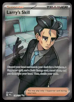 Pokemon Cards Larry's Skill 139/131 Prismatic Evolutions Ultra Rare NM *7 - Image 1
