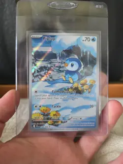 Piplup Pokemon TCG Pocket Illustration Rare Card - Image 1