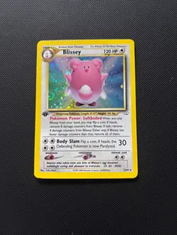 Blissey 2/64 1st Edition Holo Rare Neo Revelation Pokemon Card - Image 1