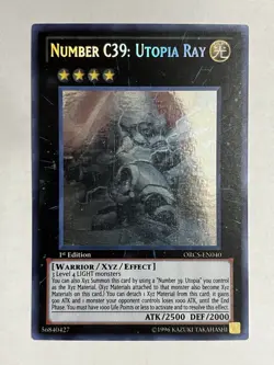 Number C39: Utopia Ray ORCS-EN040 Ghost Rare 1st Edition English Light Play - Image 1