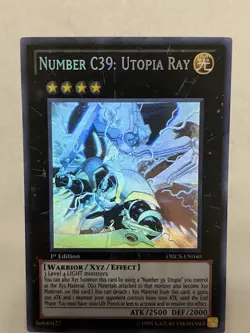 Number C39: Utopia Ray ORCS-EN040 Ghost Rare 1st Edition English Light Play - Image 2