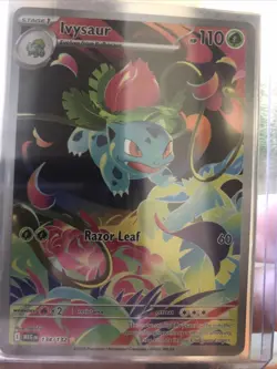 Ivysaur 134/132 Illustration Rare Megas Evolutions Pokemon Card NM+ - Image 1