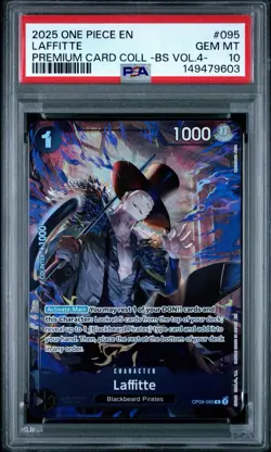 Laffitte Premium Card Collection Best Selection Vol. 4 OP09-095 PSA 10 - Image 1