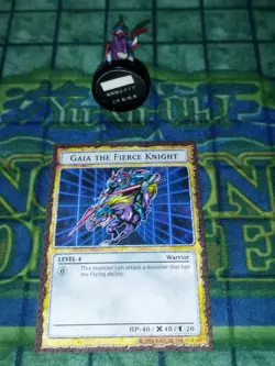 Yugioh DDM Figure Gaia the Fierce Knight Figure Japanese! DDM Card Custom - Image 4