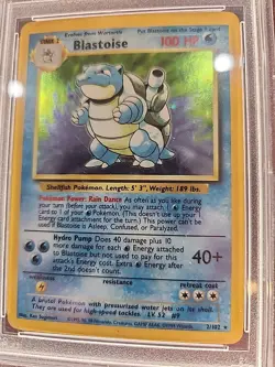 Blastoise Base Set Holo Pokemon Card WOTC EX - Mint PSA 6 - Image 5