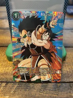 Bandai Dragon Ball Super Card Game Desperate Measures DB1-040 Foil Son Goku - Image 1