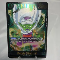 Dragon Ball Fusion World Card Piccolo (Mini) : DA FB04-067 Alternate Art Gold - Image 1