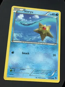 Staryu 25/122 Breakpoint Regular Pokemon Tcg Card - Image 3