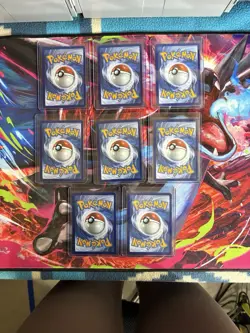 Ascended Heroes IR Card Lot Of 5 W/ Cosmos Holo 3 Card Set From Deluxe Pin Coll. - Image 2