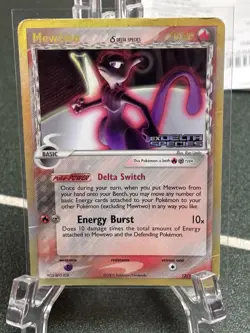 2005 Pokemon Mewtwo delta species 12/113 pokemon card - Image 4